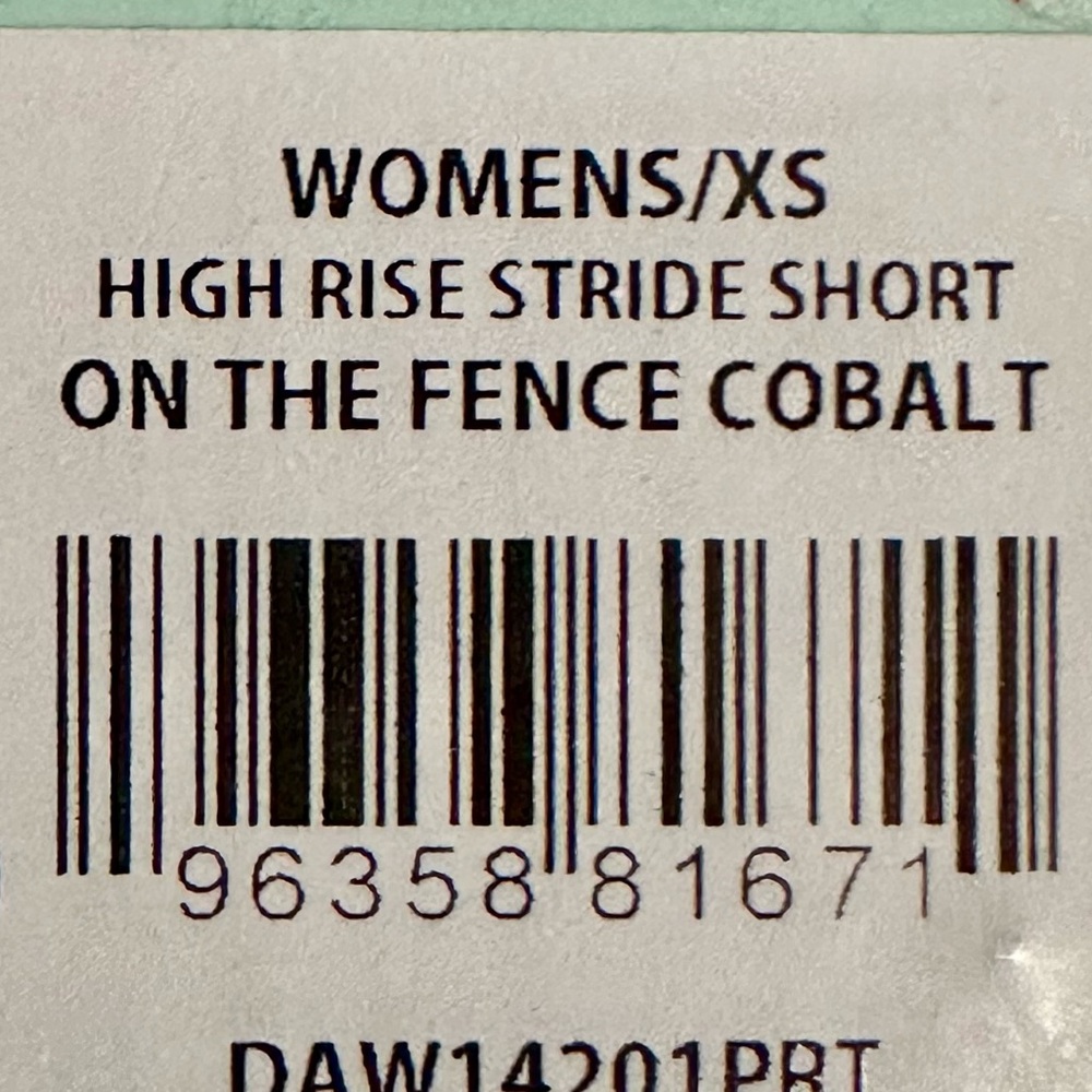 DSG Women’s XS high-rise stride shorts NWT - Picture 4 of 4